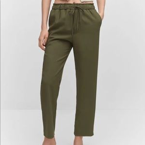 BNWT Mango Women’s Greet Slack Style flowy pants